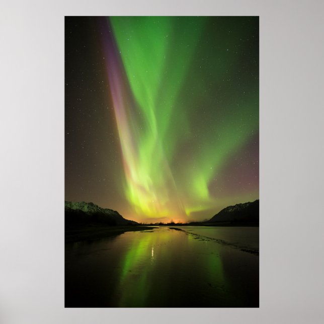 Poster Aurora multicolor (Frente)
