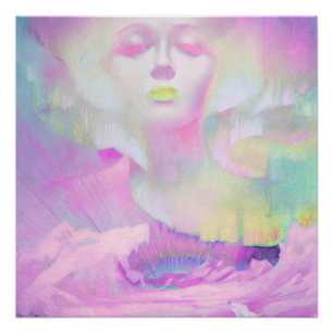 Pôster Aurora por Clive Henry Pink Pasters