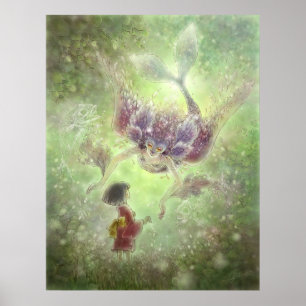 Poster ausente espirituoso