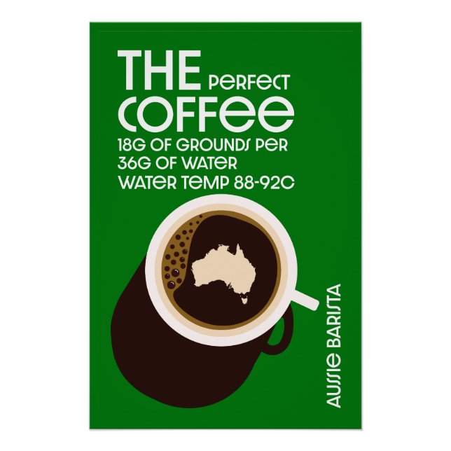 Pôster Aussie Baristas (Frente)