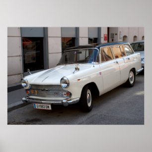 Poster Austin A55 Cambridge