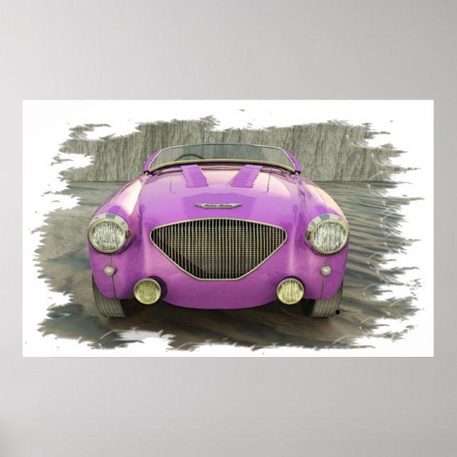 Poster Austin_Healey (Frente)