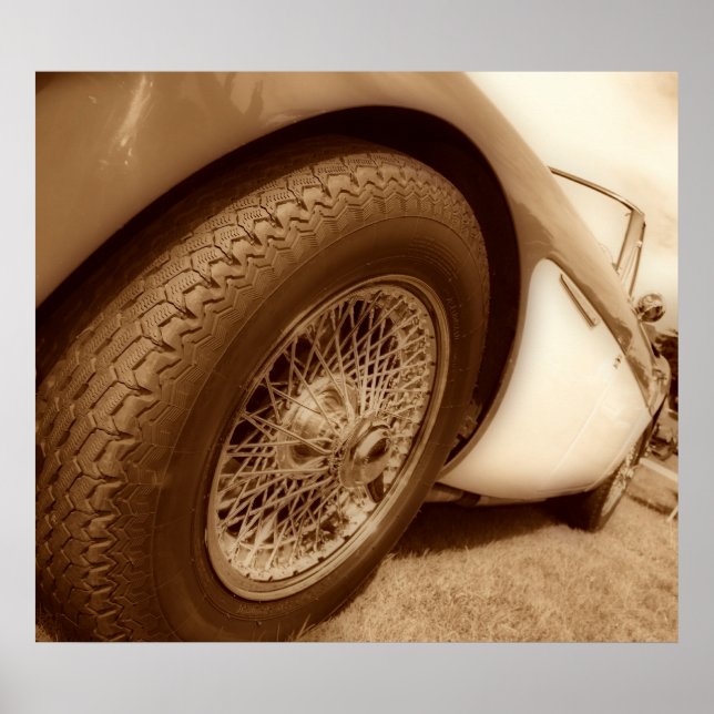 Pôster austin Healey (Frente)