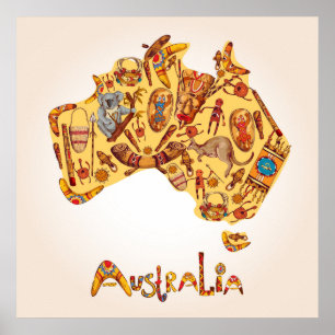 Poster Austrália 