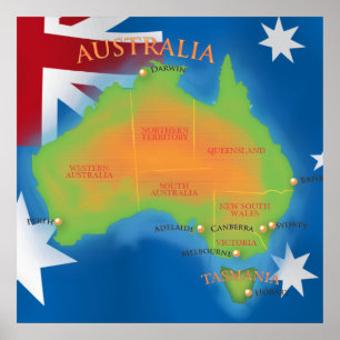 Poster Austrália