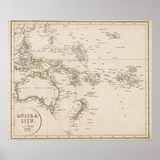 Pôster Austrália 10 (Frente)