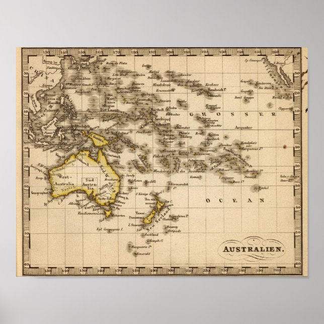 Pôster Austrália 11 (Frente)