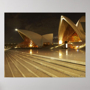 Pôster Austrália, Nova Gales do Sul, Sydney, Sydney Opera