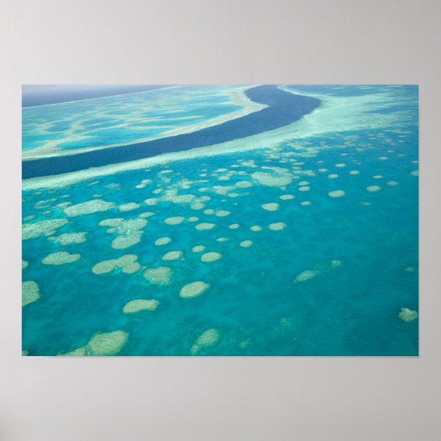 Pôster Austrália, Queensland, Costa de Whitsunday, Grande (Frente)