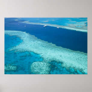 Poster Austrália, Queensland, Costa de Whitsunday, Great 