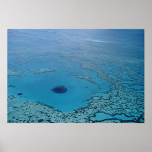 Pôster Austrália, Queensland. Grande Barreira de Coral