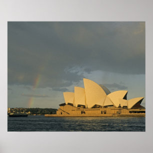 Pôster Austrália, Sydney, Casa da Ópera de Sydney,