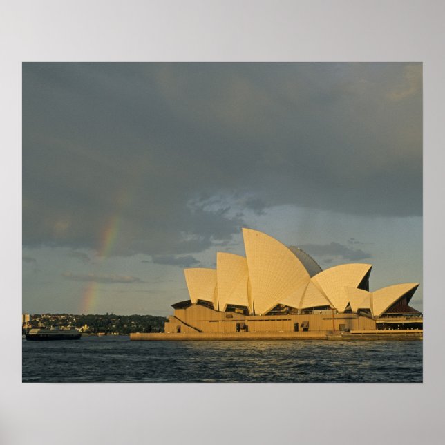 Pôster Austrália, Sydney, Casa da Ópera de Sydney, (Frente)
