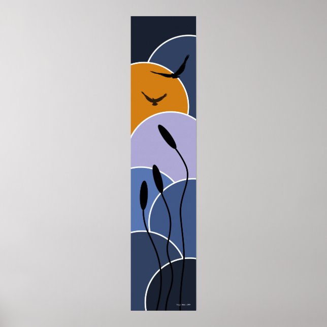 Pôster australiano Landscapes 1 Premium Matte Canvas (Frente)