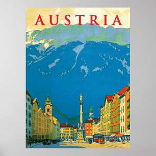 Poster Áustria, Centro municipal