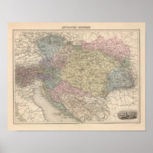 Poster Áustria Hungria