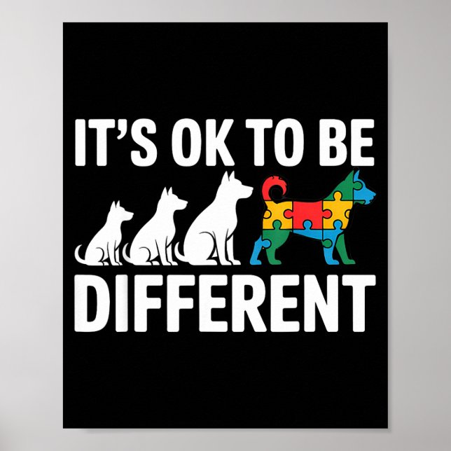 Poster Autism awareness autistic  (Frente)