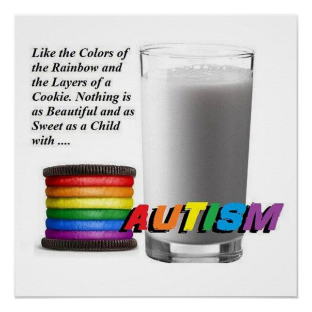 Pôster Autism Cookies Poster (Frente)