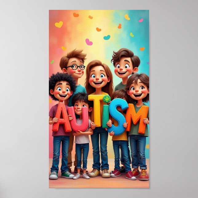 Poster Autismo (Frente)