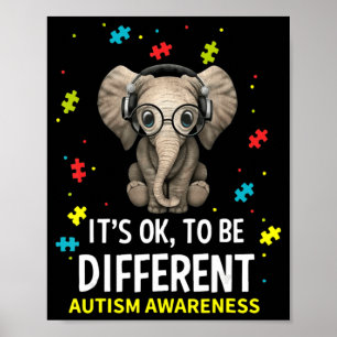 Poster Autismo Admissão De Consciência As Mulheres Sabem 