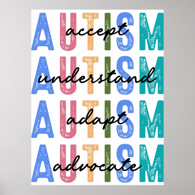 Poster Autismo Advocacy (Frente)