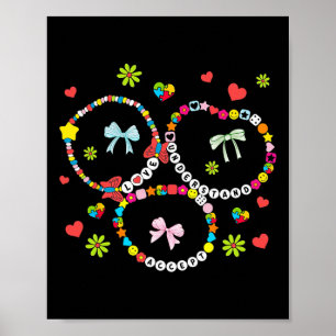 Poster Autismo Amizade Bracelet Autism Kid Mãe