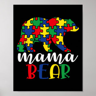 Poster Autismo Apoio Professora Mulheres Crianças Sensibi