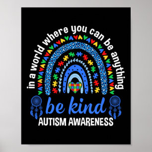 Poster Autismo Bonito Mãe Mulheres Homens Autismo Sensibi