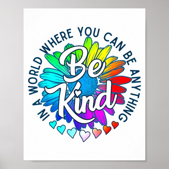 Poster Autismo Em Um Mundo Onde Você Pode Ser Qualquer Co (Frente)