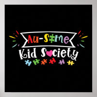 Autismo Filho Filha Filha Au-some Kid Society