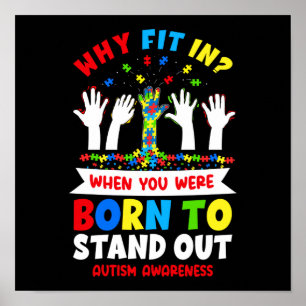 Poster Autismo Filho Filha Filha Que Você Era Nascer