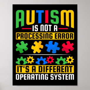 Poster Autismo Não É Um Problema A Ser Resolvido - Autism