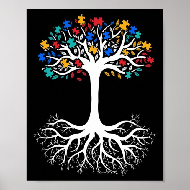 Poster Autismo Não Vem Com Deficiência Manual Mont (Frente)