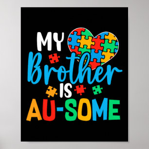 Poster Autismo Sensibilização Autismo Esquadrão Suporte a
