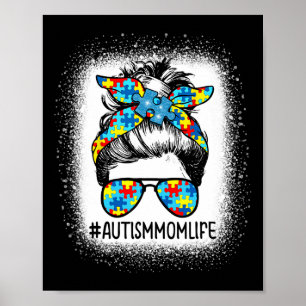 Poster Autismo Sensibilização Autismo Mãe Cabelo Mensagei