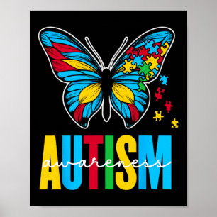 Poster Autismo Sensibilização Autistas Autistas Apoiam