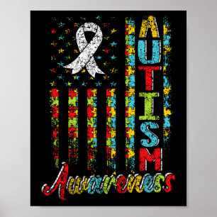 Poster Autismo Sensibilização Autistas Suportam Autista A