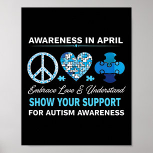 Poster Autismo Sensibilização Indivíduos Autistas Advoc A