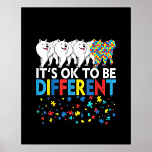 Poster Autista É bom ser esquimó americano diferente