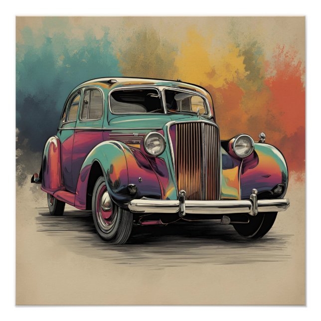 PÔSTER AUTO CAR (Frente)