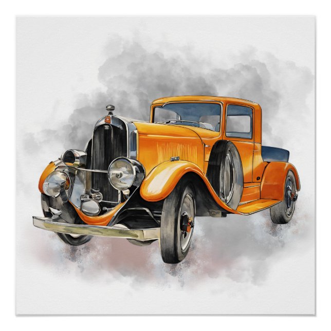 PÔSTER AUTO CAR (Frente)