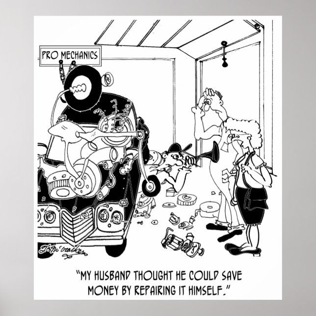 Pôster Auto Cartoon 9204 (Frente)