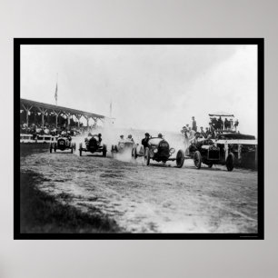 Pôster Auto competência perto de Washington, C.C. 1922