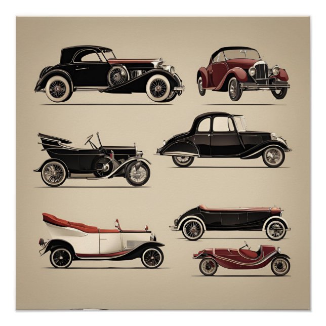 Pôster Auto  Desing CLASSIC  (Frente)