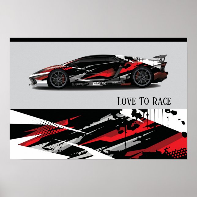 Poster Auto Racing (Frente)