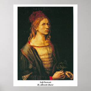 Pôster Auto-Retrato por Albrecht Durer