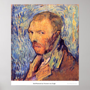 Poster Auto-Retrato por Vincent van Gogh