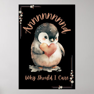 Poster Autoamor, E Por Que Eu Deveria Me Importar?