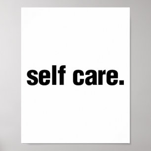 Poster Autoatendimento Consciência Mental Inspiracional _