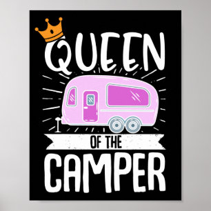 Poster Autohome RV Camping Queen Do Camper